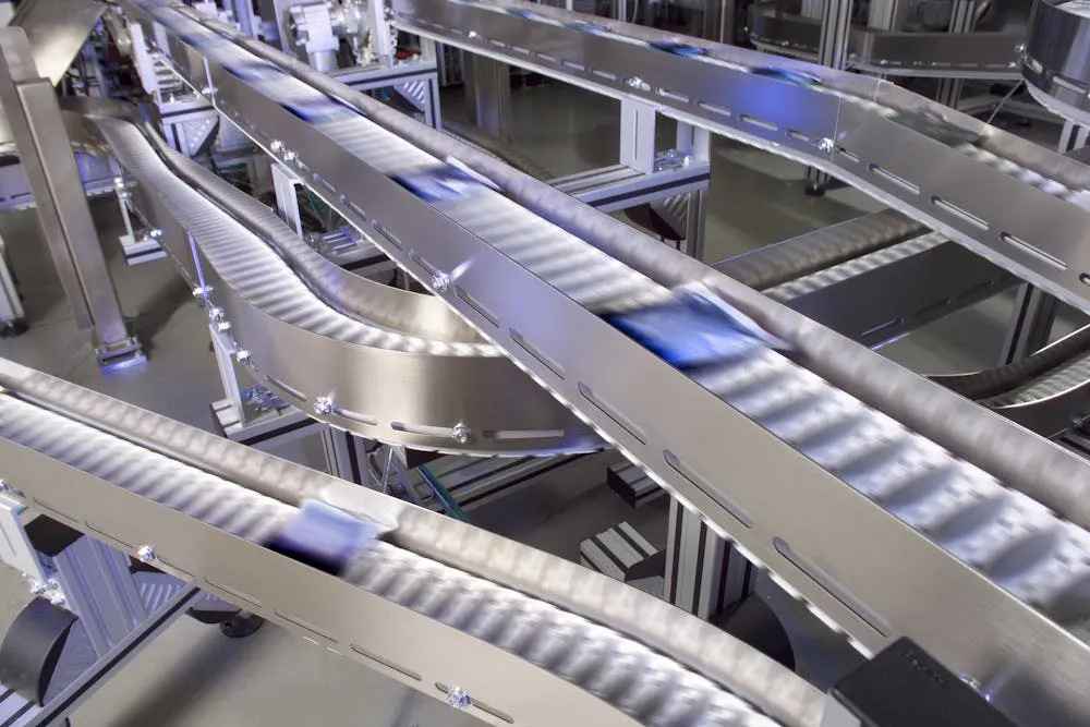 Multi-Level Conveyor System for Food Production and Packaging