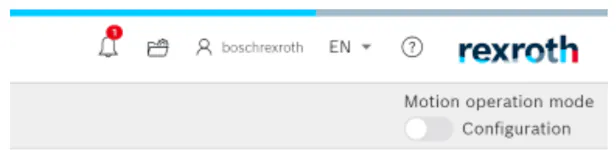 How to read motion operation mode node status