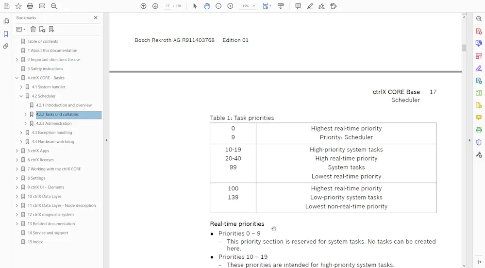 Documentation faulty - ctrlX CORE Application Manual