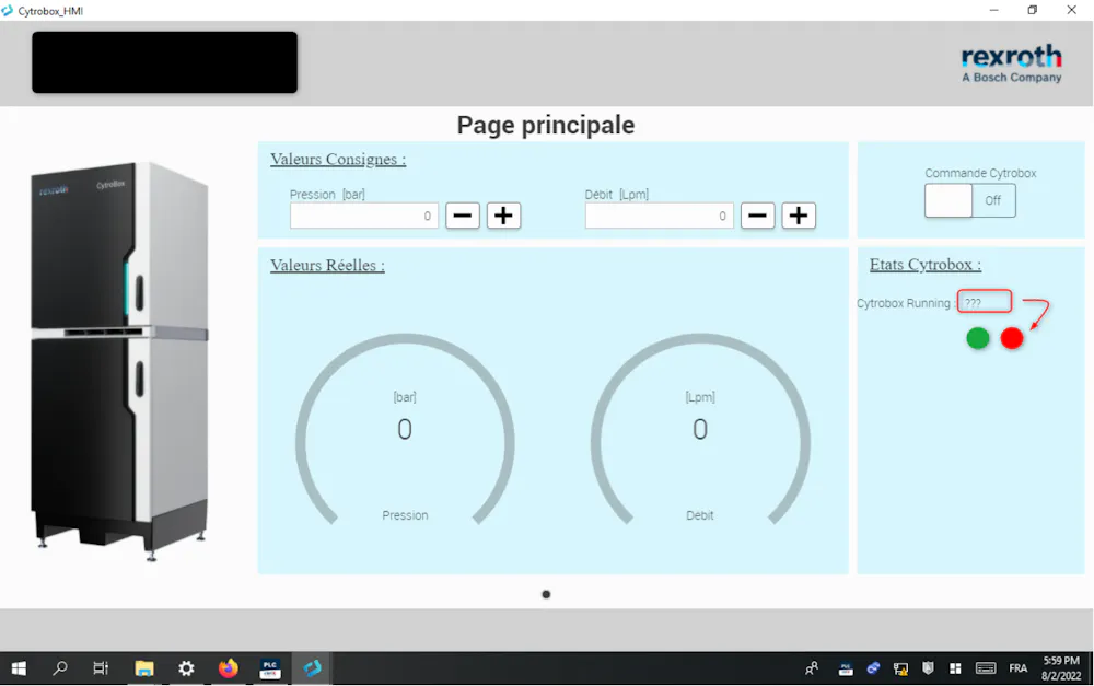 Web IQ Designer : How to make a simple indicator light