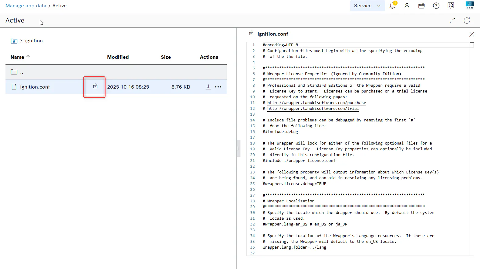 Allow writing to write-protected app data?