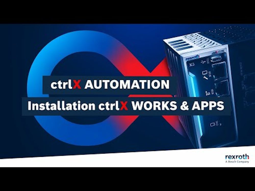 ctrlX AUTOMATION | #1.1 How to install ctrlX WORKS & Apps