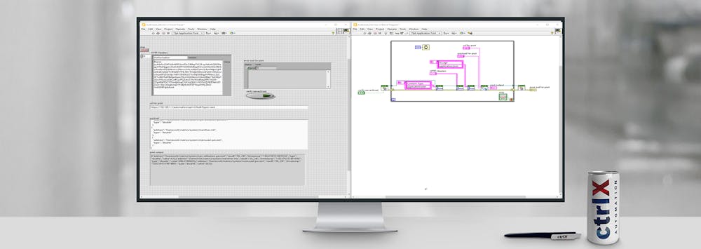 How to make REST call of DataLayer through LabVIEW
