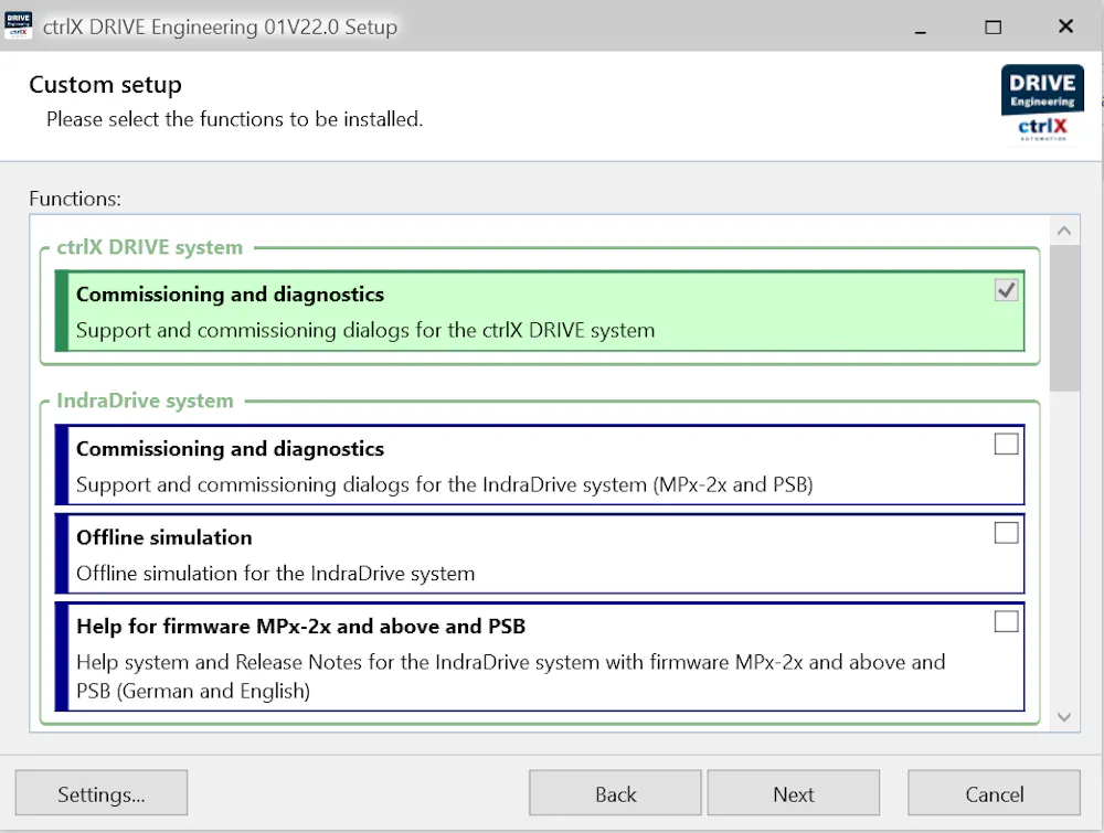 ctrlX Engineering user friendly Help assistance for Failure Messages ...