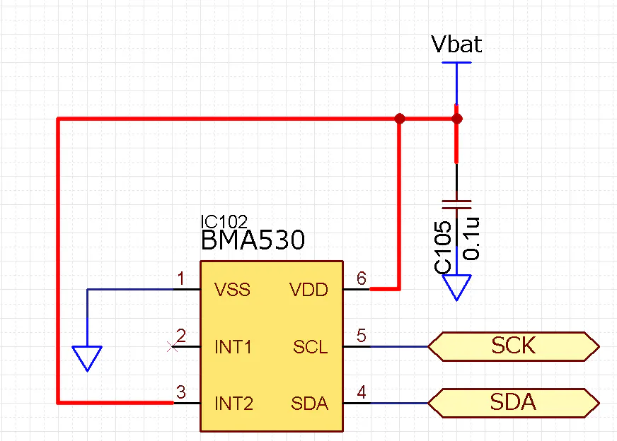 BMA530 current in suspend mode