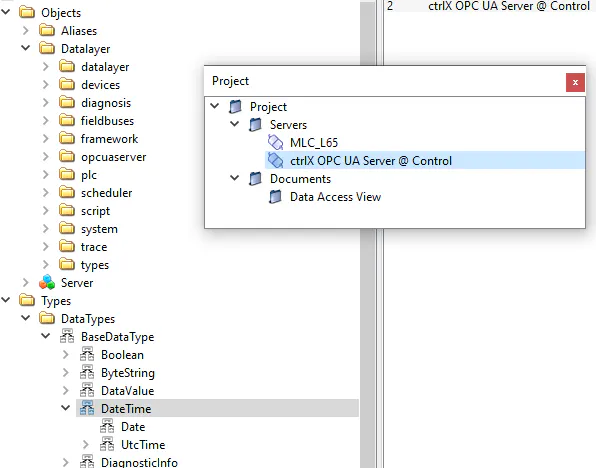 OPC UA server DATE_AND_TIME