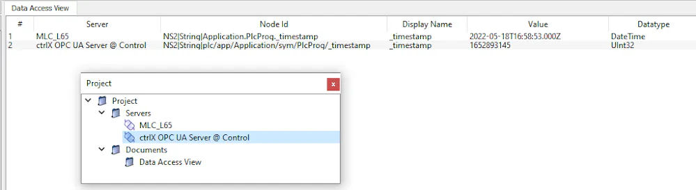 OPC UA server DATE_AND_TIME