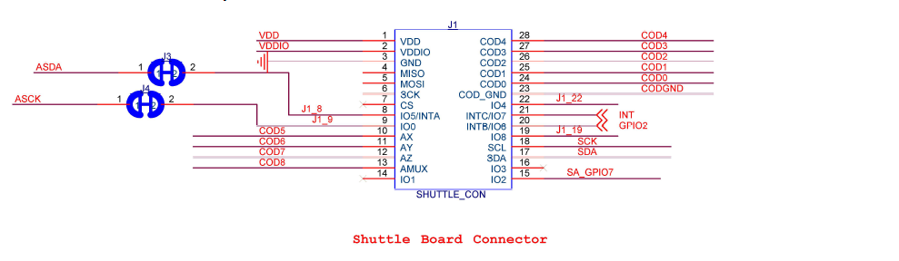 Problem BHI160b Shuttle Board With STM32