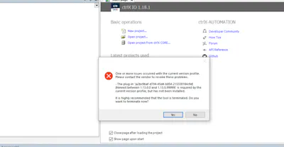 IO App Error