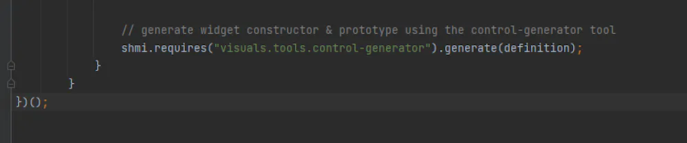 Cannot get Json for custom widget to Close.