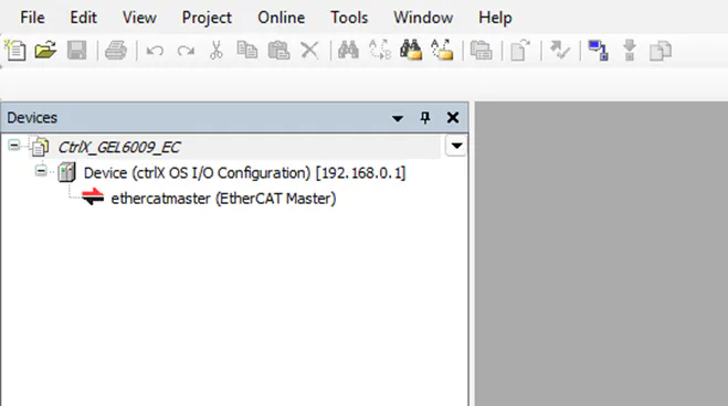 Add an EtherCAT master device