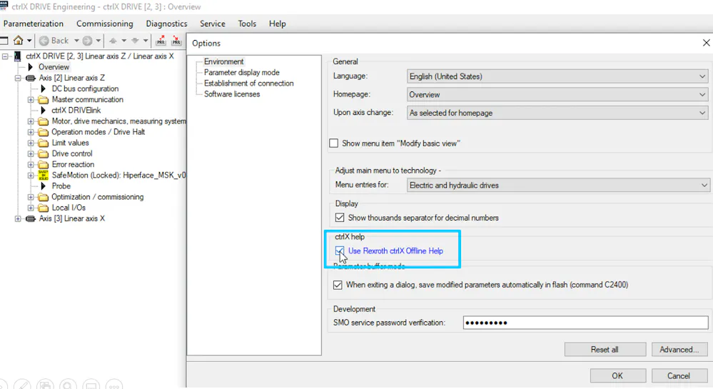 ctrlX Engineering user friendly Help assistance for Failure Messages ...