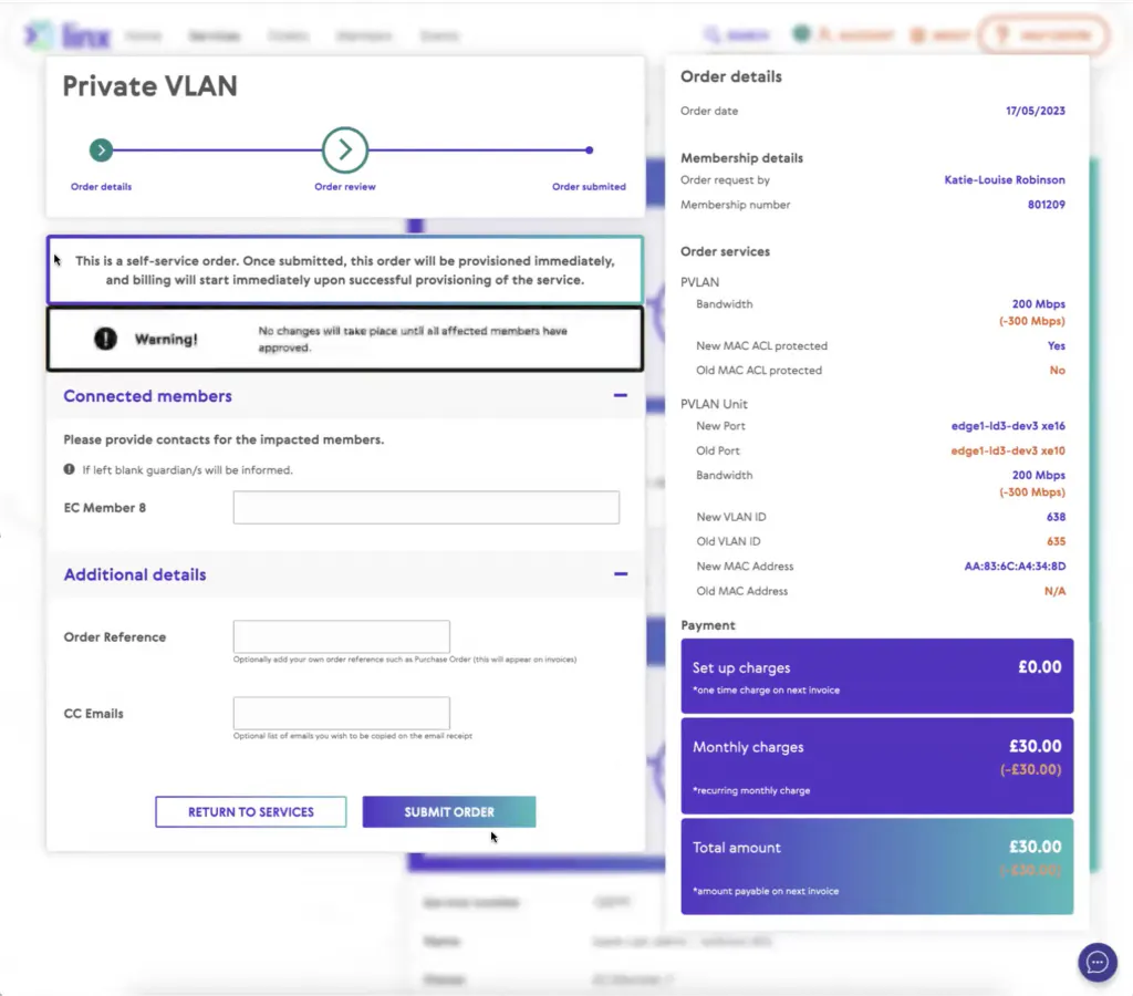 LINX Member Portal Self-Service Features – Additional Functionality ...